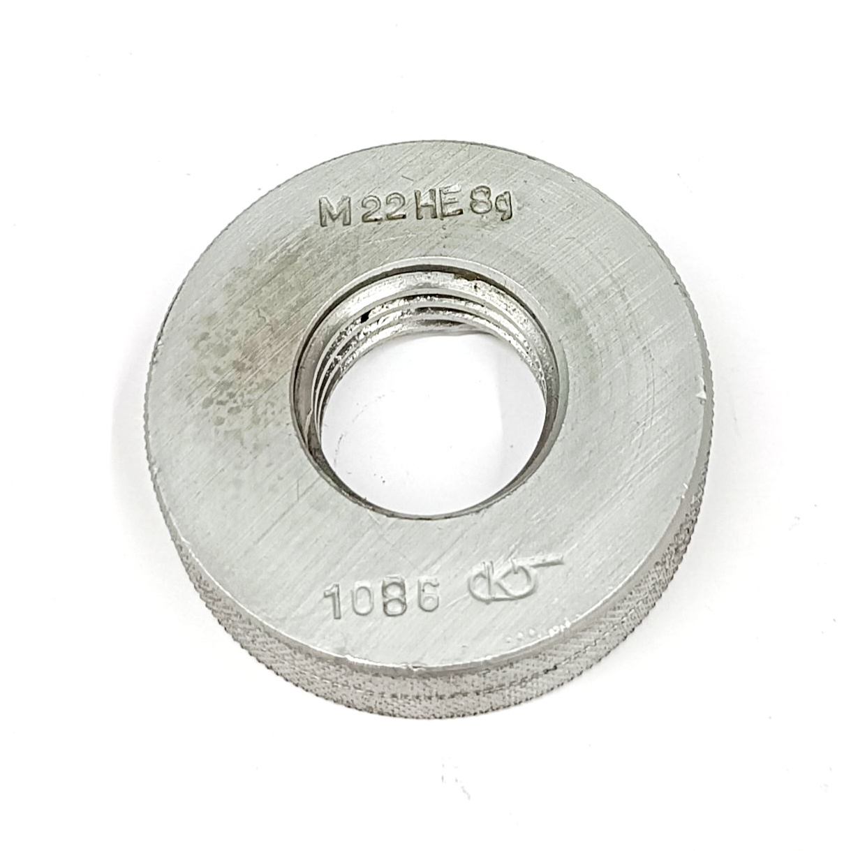 Калибр-кольцо резьбовое М22х2,5 (НЕ 8g) (8211-1086)