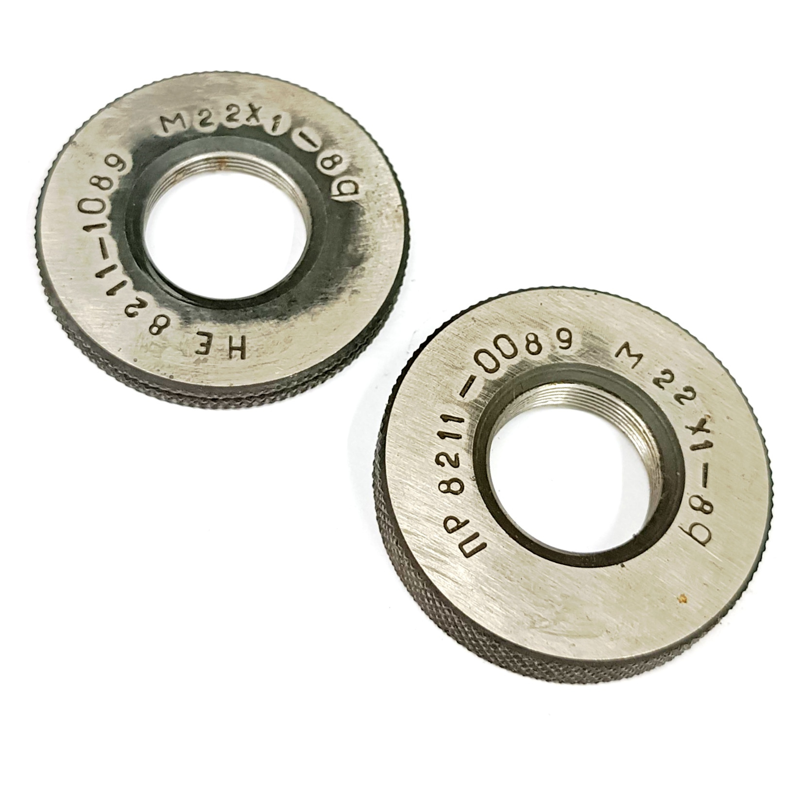Калибр-кольцо резьбовое М22х1 (ПР 8g НЕ 8g) (8211-0089/8211-1089)
