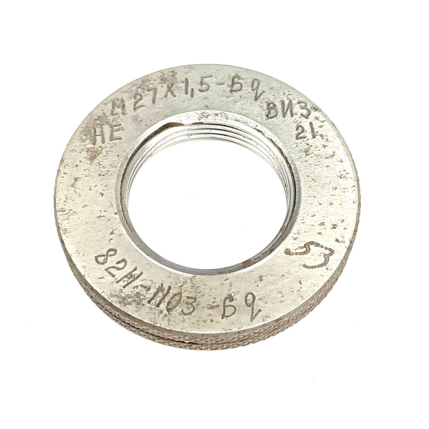 Калибр-кольцо резьбовое М27х1,5 (НЕ 6g) (8211-1103)
