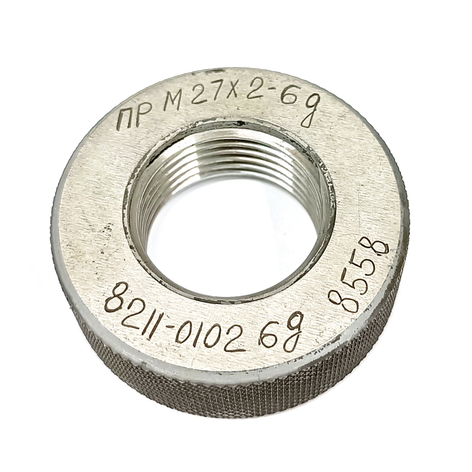 Калибр-кольцо резьбовое М27х2 (ПР 6g)  (8211-0102)