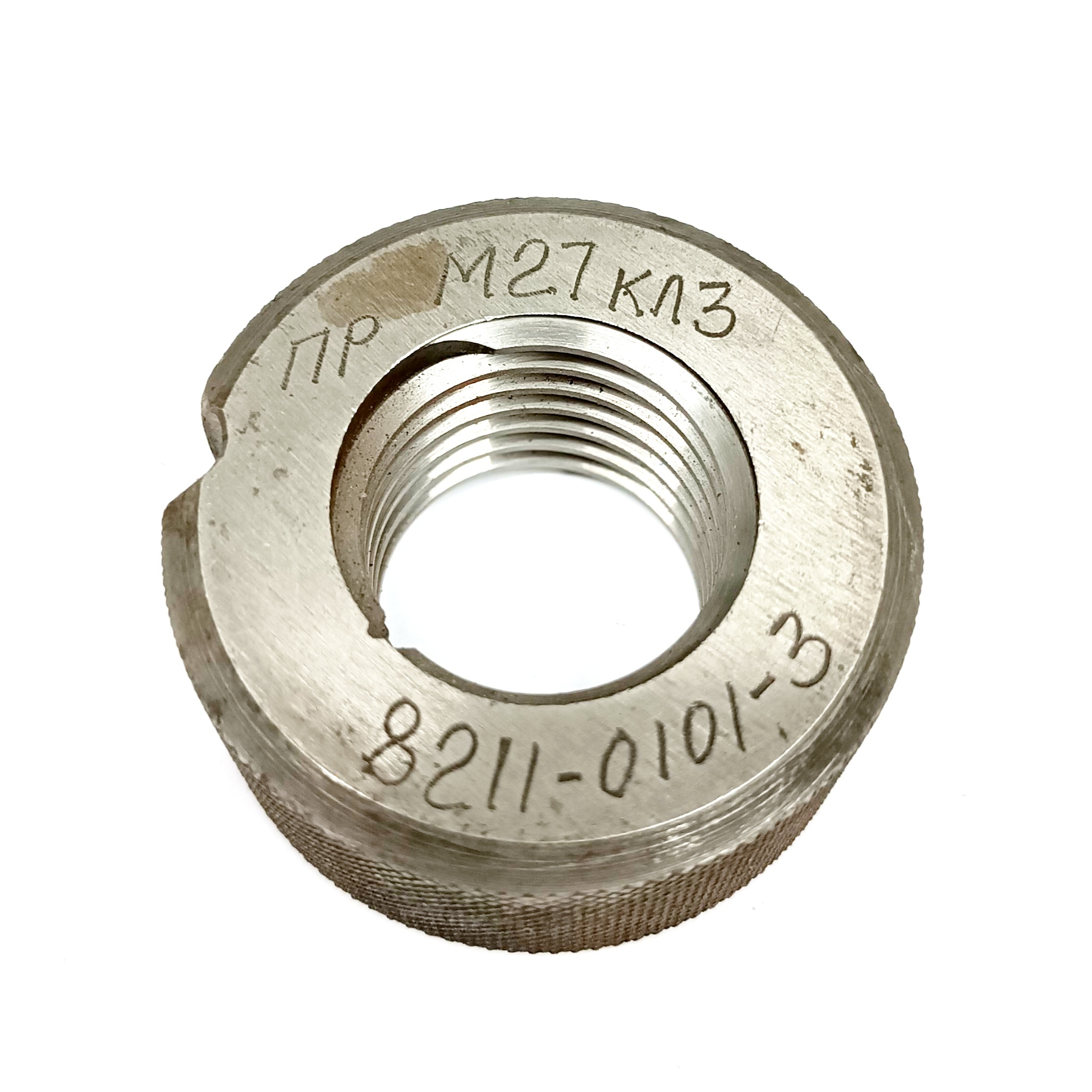 Калибр-кольцо резьбовое М27х3 (ПР КЛ3) (8211-0101-3)