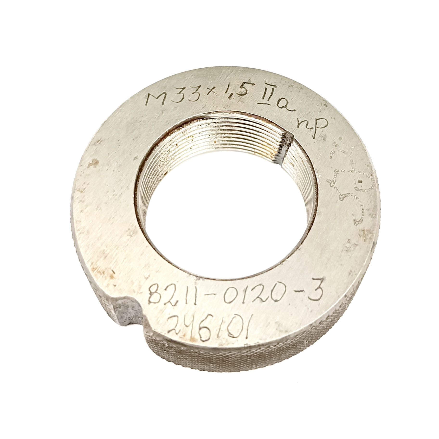Калибр-кольцо резьбовое М33х1,5 (ПР КЛ2а) (8211-0120-3)