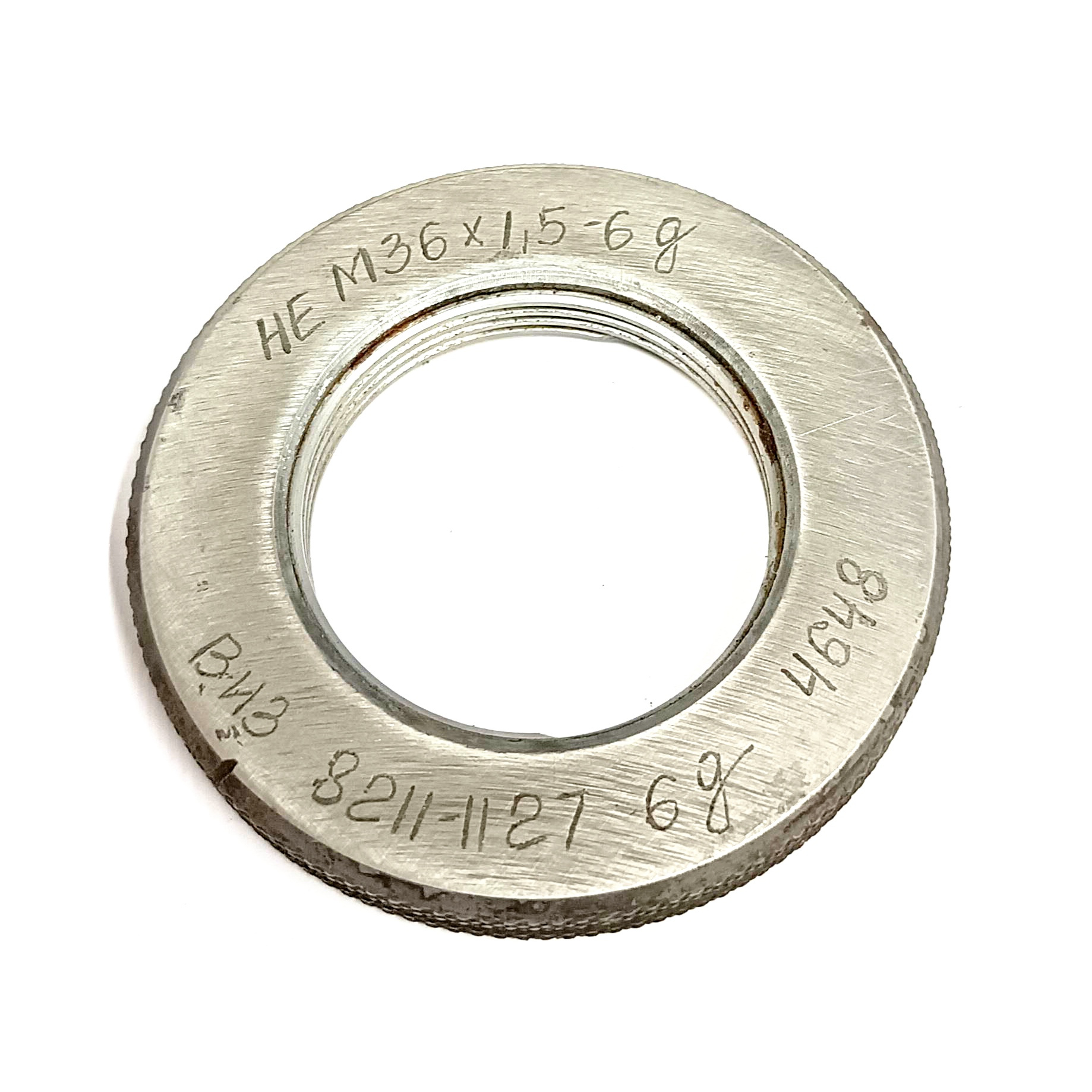 Калибр-кольцо резьбовое М36х1,5 (НЕ 6g) (8211-1127)