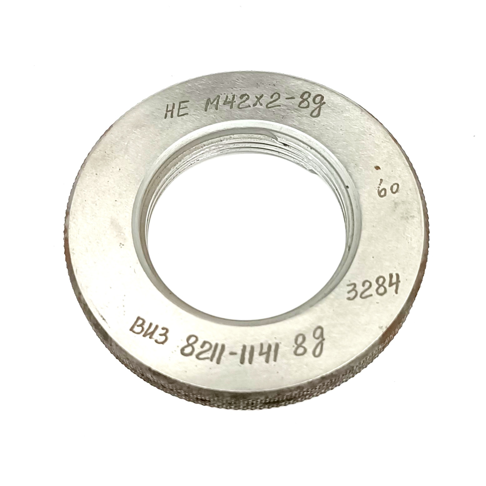 Калибр-кольцо резьбовое М42х2 (НЕ 8g) (8211-1141)