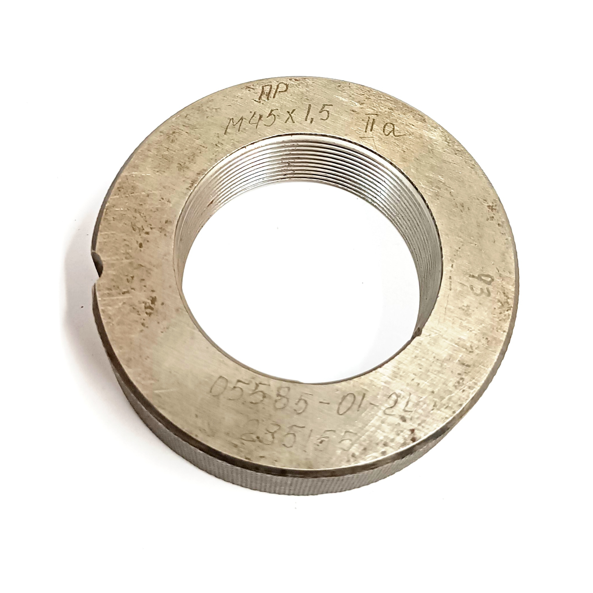 Калибр-кольцо резьбовое М45х1,5 (ПР КЛ2а) (05585-01-24)