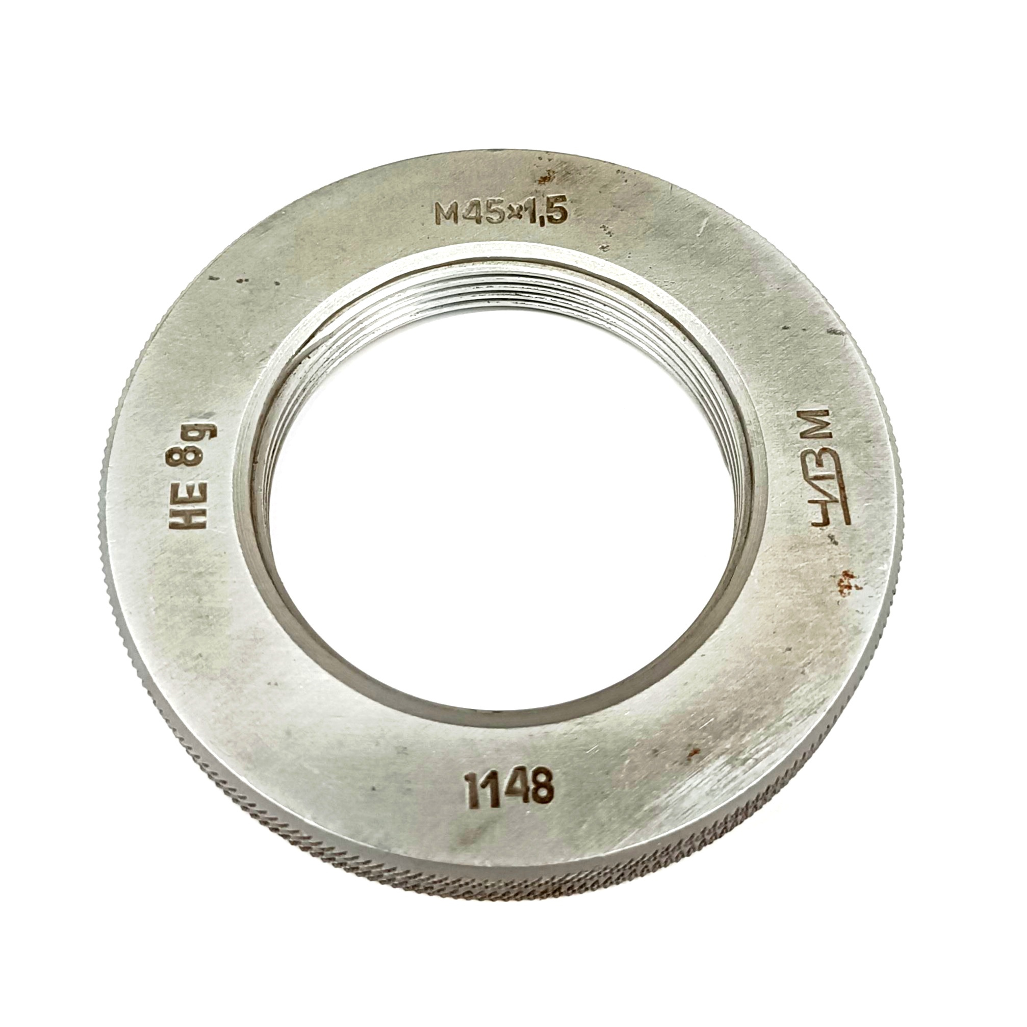 Калибр-кольцо резьбовое М45х1,5 (НЕ 8g) (8211-1148)