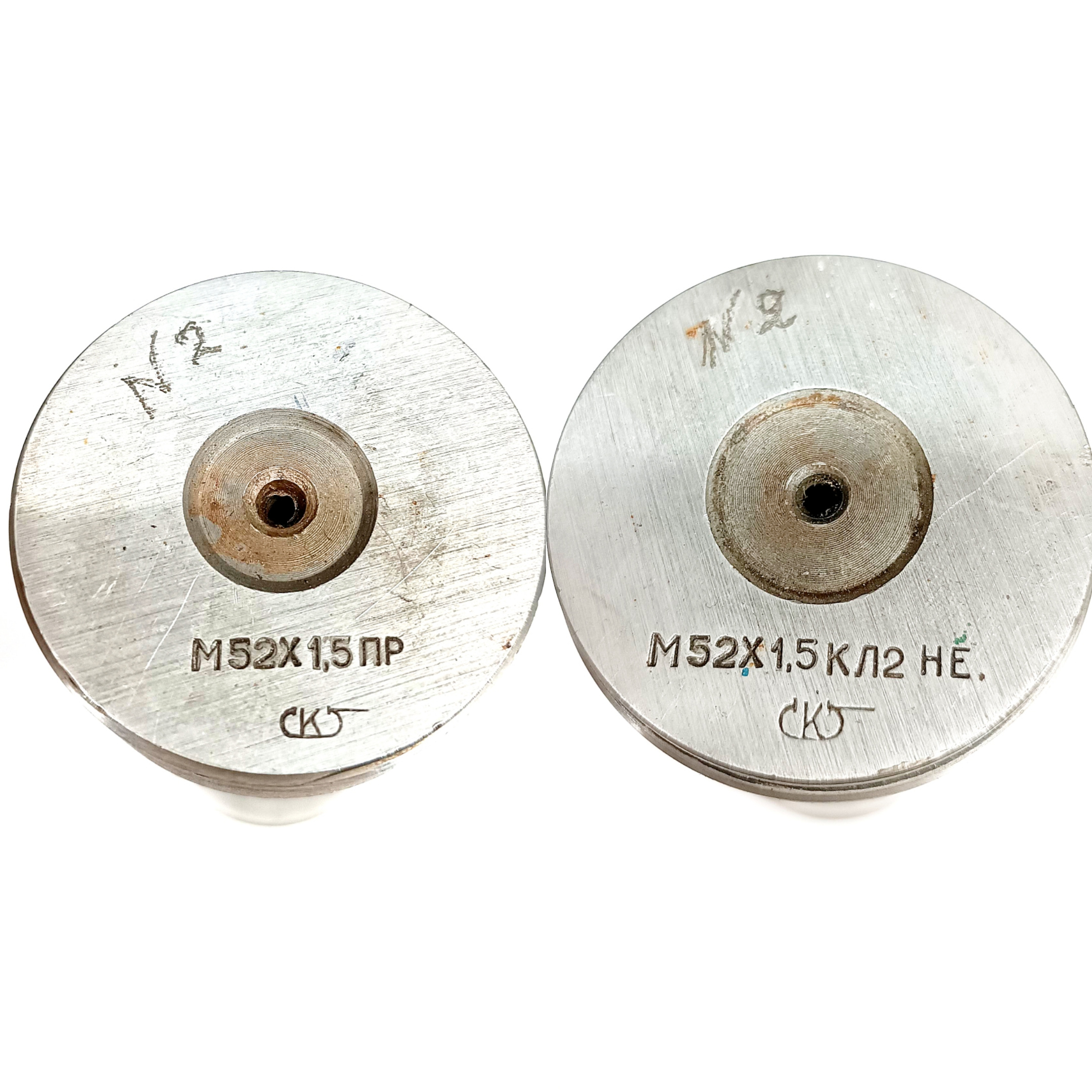 Калибр-пробка резьбовая М52х1,5 (ПР НЕ КЛ2) (8221-0163/8221-1163)