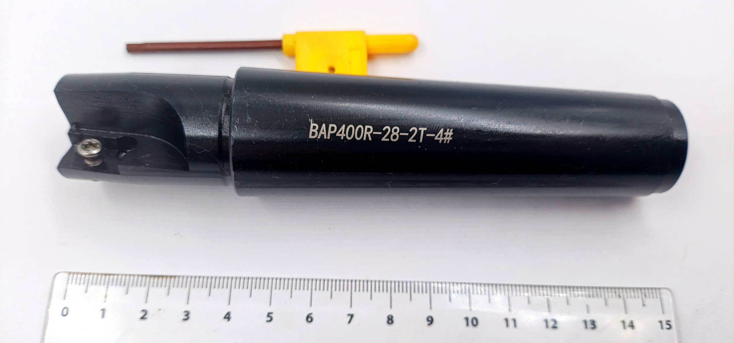 Фреза корпусная d28 концевая с мех.креплением КМ4 (BAP400R28T2 MTB4-M14)