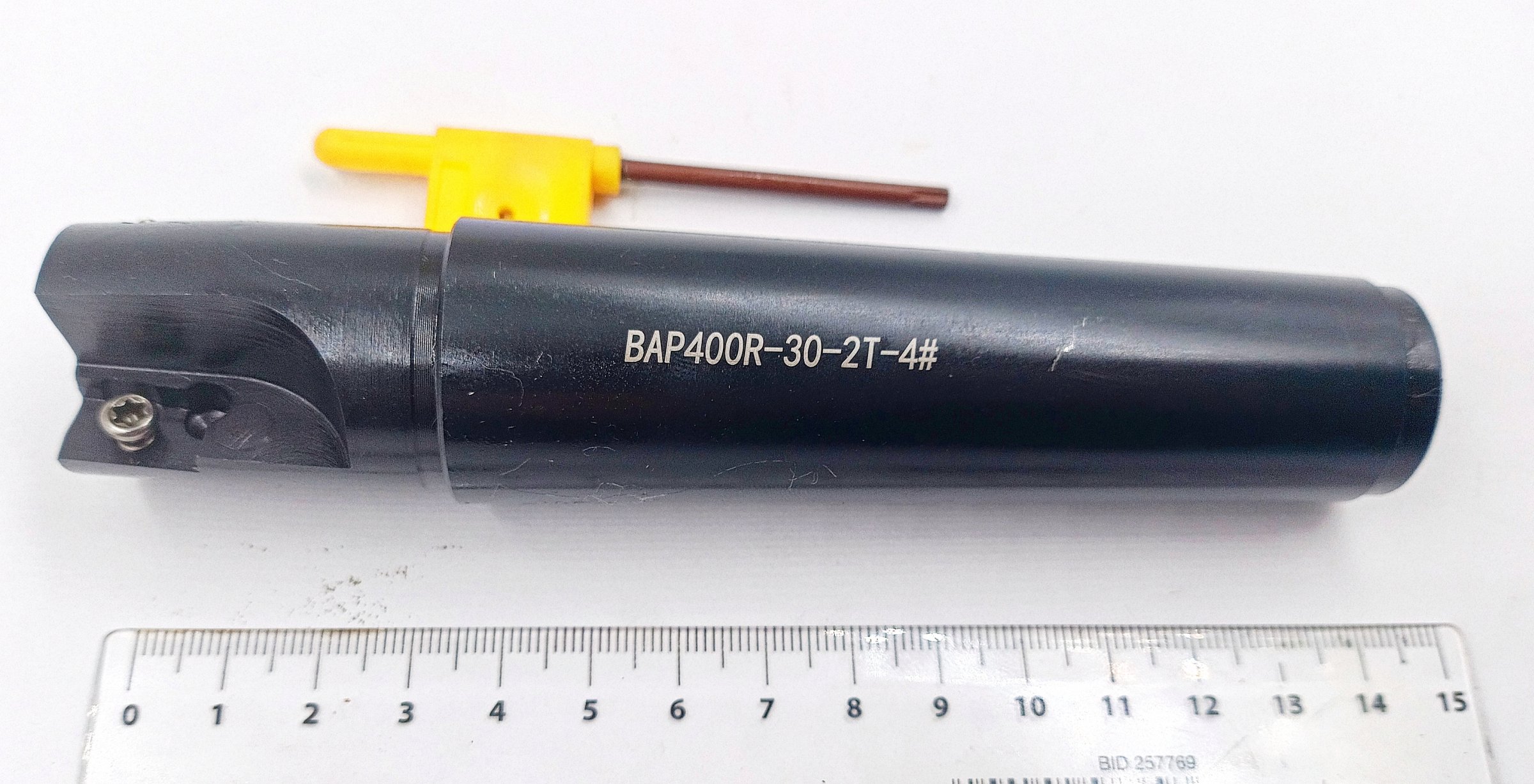 Фреза корпусная d30 концевая с мех.креплением КМ4 (BAP400R30T2 MTB4-M14)