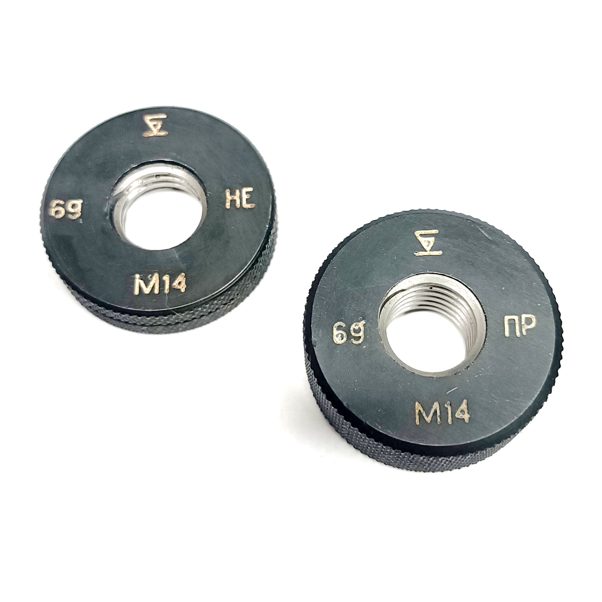 Калибр-кольцо резьбовое М14х2 (ПР 6g НЕ 6g) (8211-0059/8211-1059)