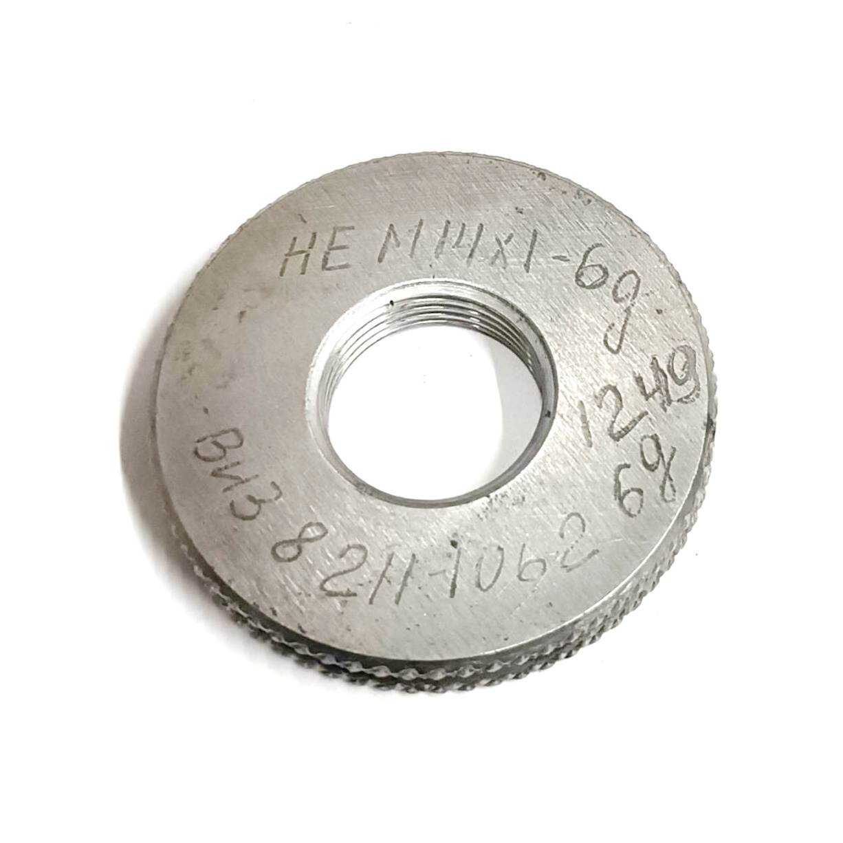 Калибр-кольцо резьбовое М14х1,0 (НЕ 6g) (8211-1062)
