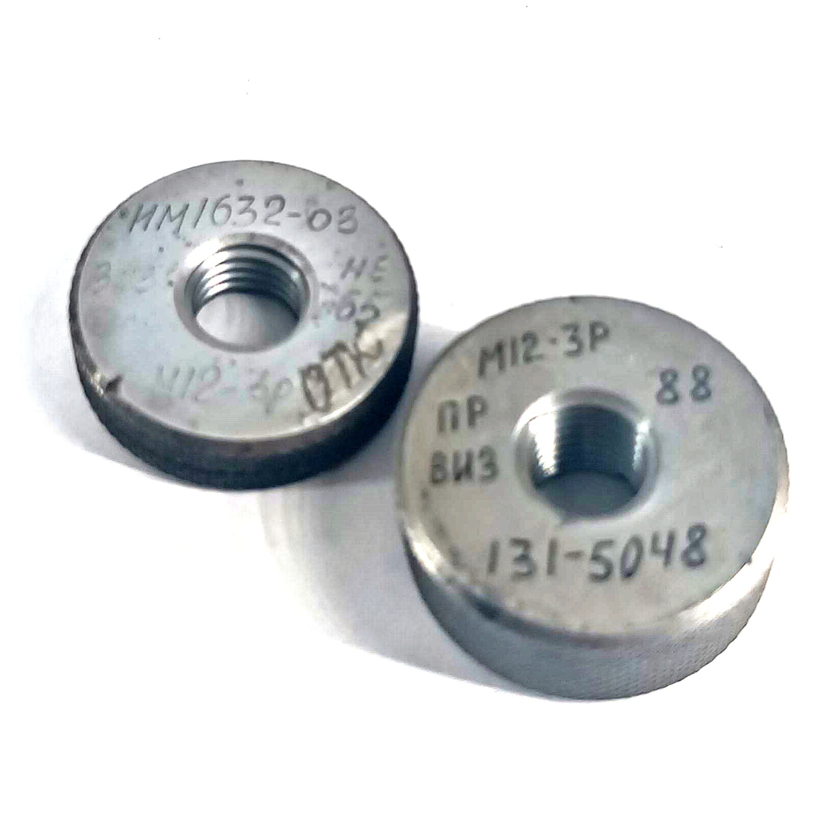 Калибр-кольцо резьбовое М12х1,75 (ПР 3p НЕ 3p) (131-5048/ИМ1632-03)