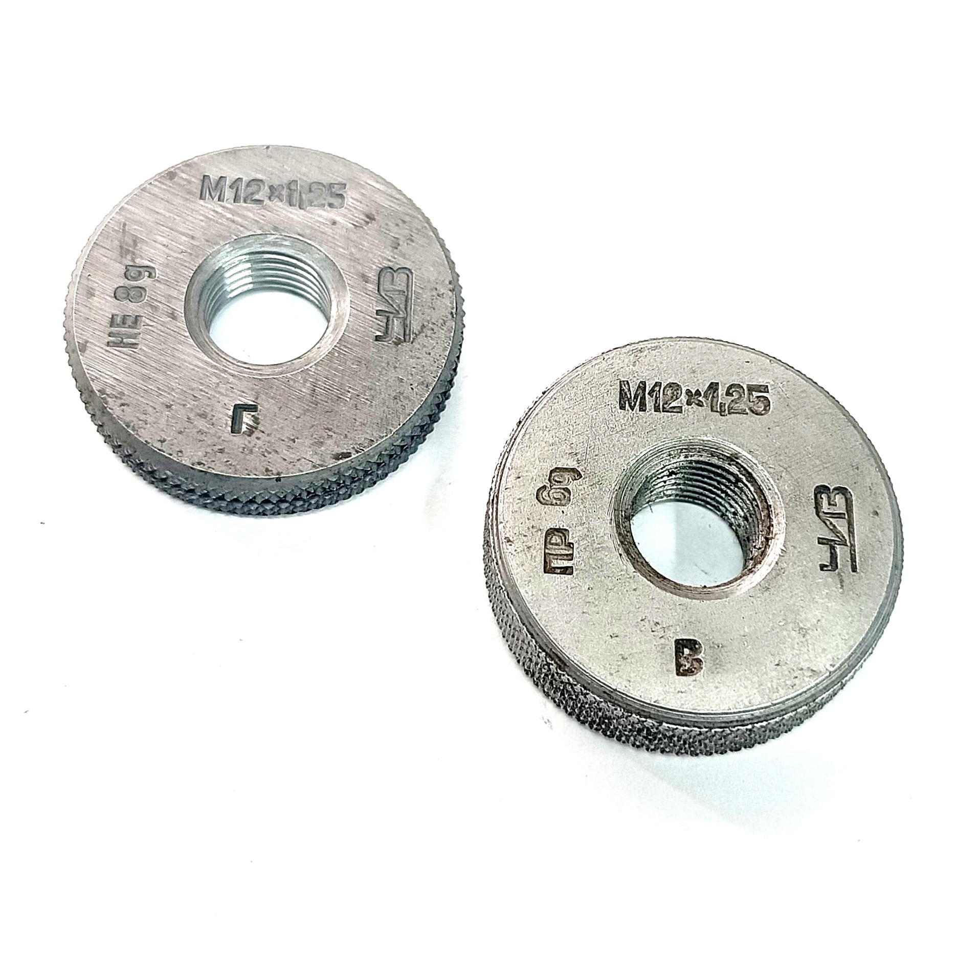 Калибр-кольцо резьбовое М12х1,25 (ПР 6g НЕ 8g) (8211-0055/8211-1055)
