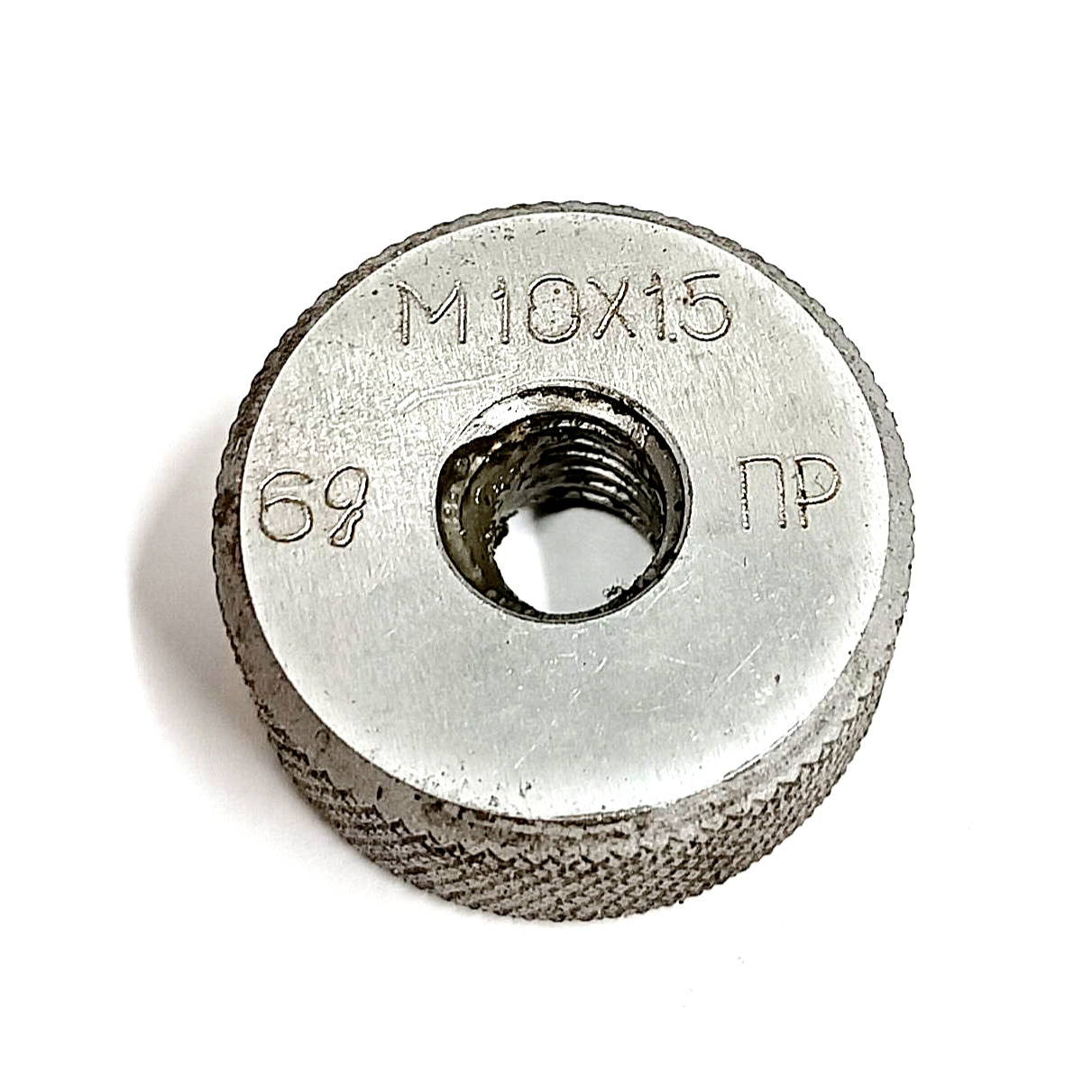 Калибр-кольцо резьбовое М10х1,5 (ПР 6g) (8211-0044)