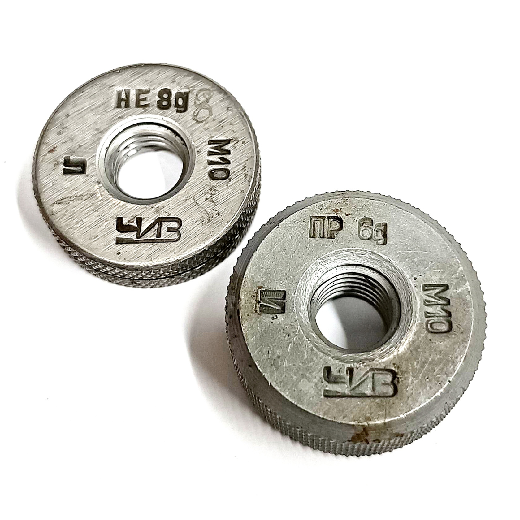 Калибр-кольцо резьбовое М10х1,5 (ПР 6g НЕ 8g) (8211-0044/8211-1044)