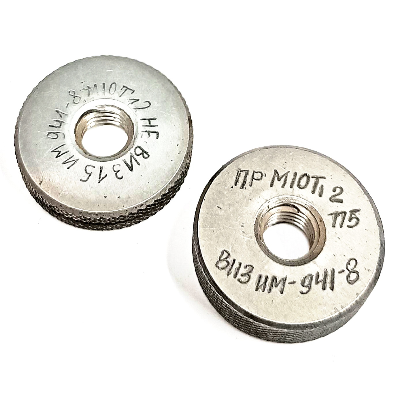 Калибр-кольцо резьбовое М10х1,5 (ПР T12 НЕ T12) (ИМ-941-8)