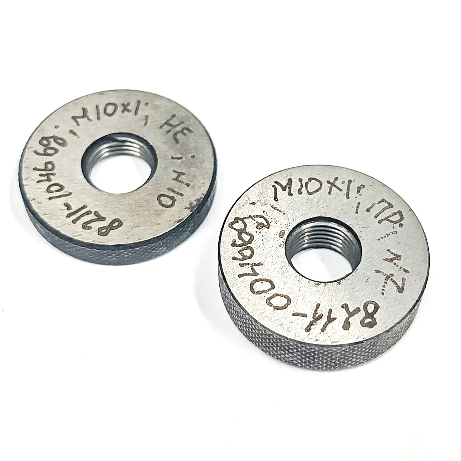 Калибр-кольцо резьбовое М10х1,0 (ПР 6g НЕ 6g) (8211-0046/8211-1046)