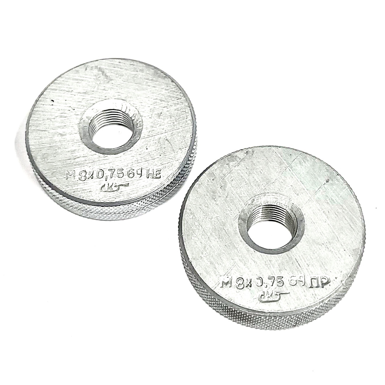 Калибр-кольцо резьбовое  М8х0,75 (ПР 6g НЕ 6g) (8211-0038/8211-1038)