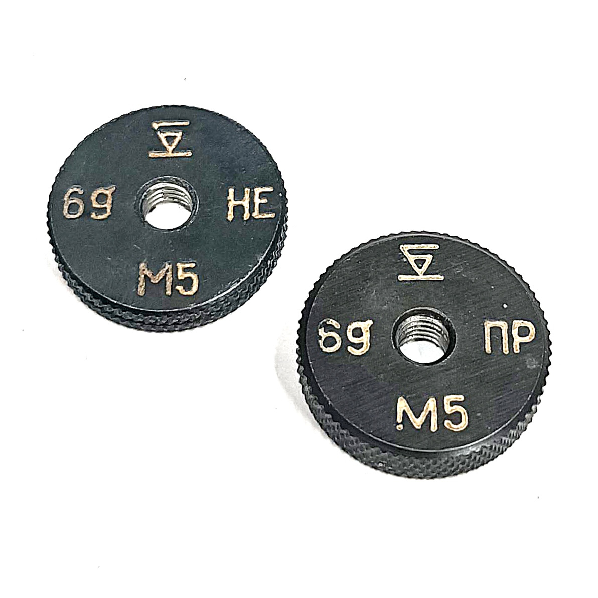 Калибр-кольцо резьбовое  М5х0,8 (ПР 6g НЕ 6g) (8211-0027/8211-1027)