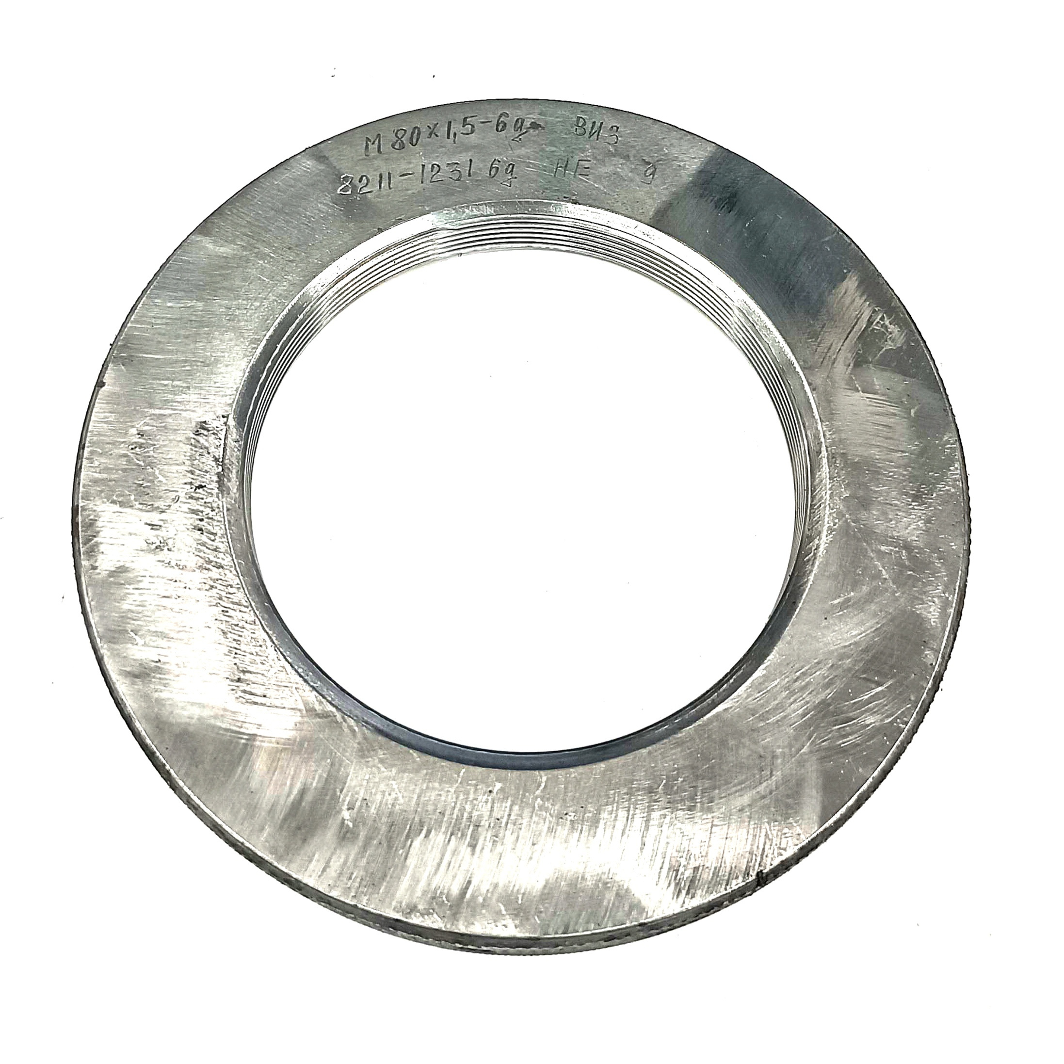 Калибр-кольцо резьбовое М80х1,5 (НЕ 8g) (8211-1231)
