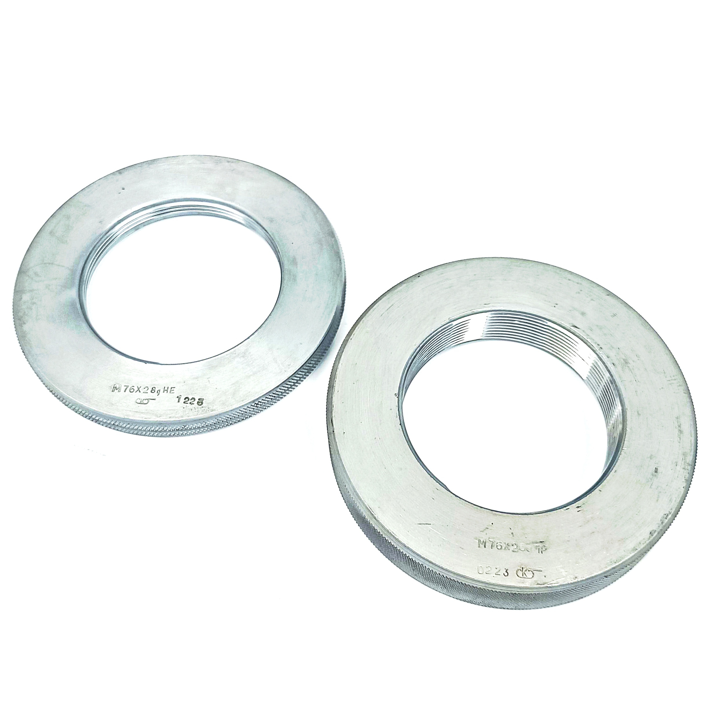 Калибр-кольцо резьбовое М76х2 (ПР 6g НЕ 8g) (8211-0223/8211-1223)