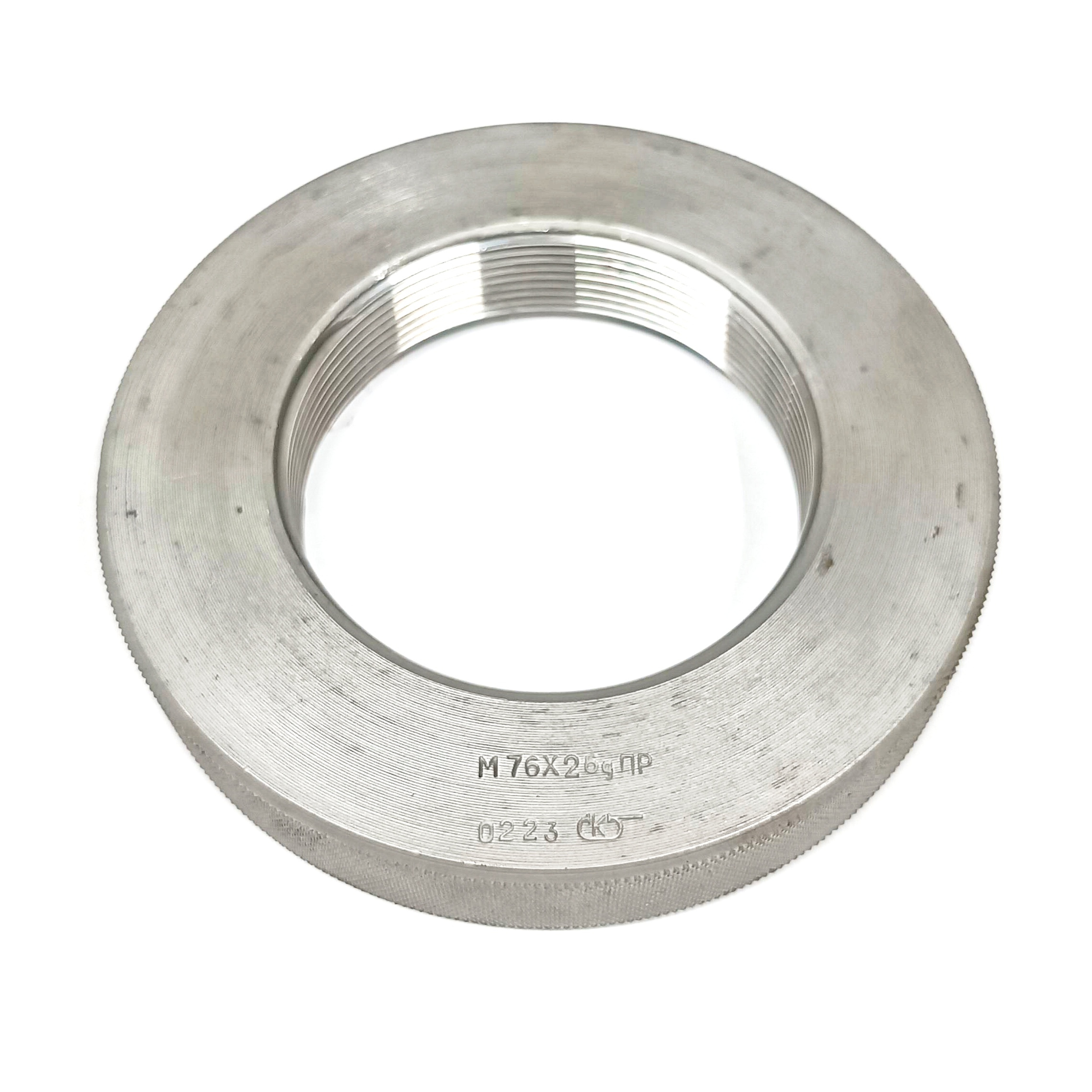 Калибр-кольцо резьбовое М76х2 (ПР 6g) (8211-0223)