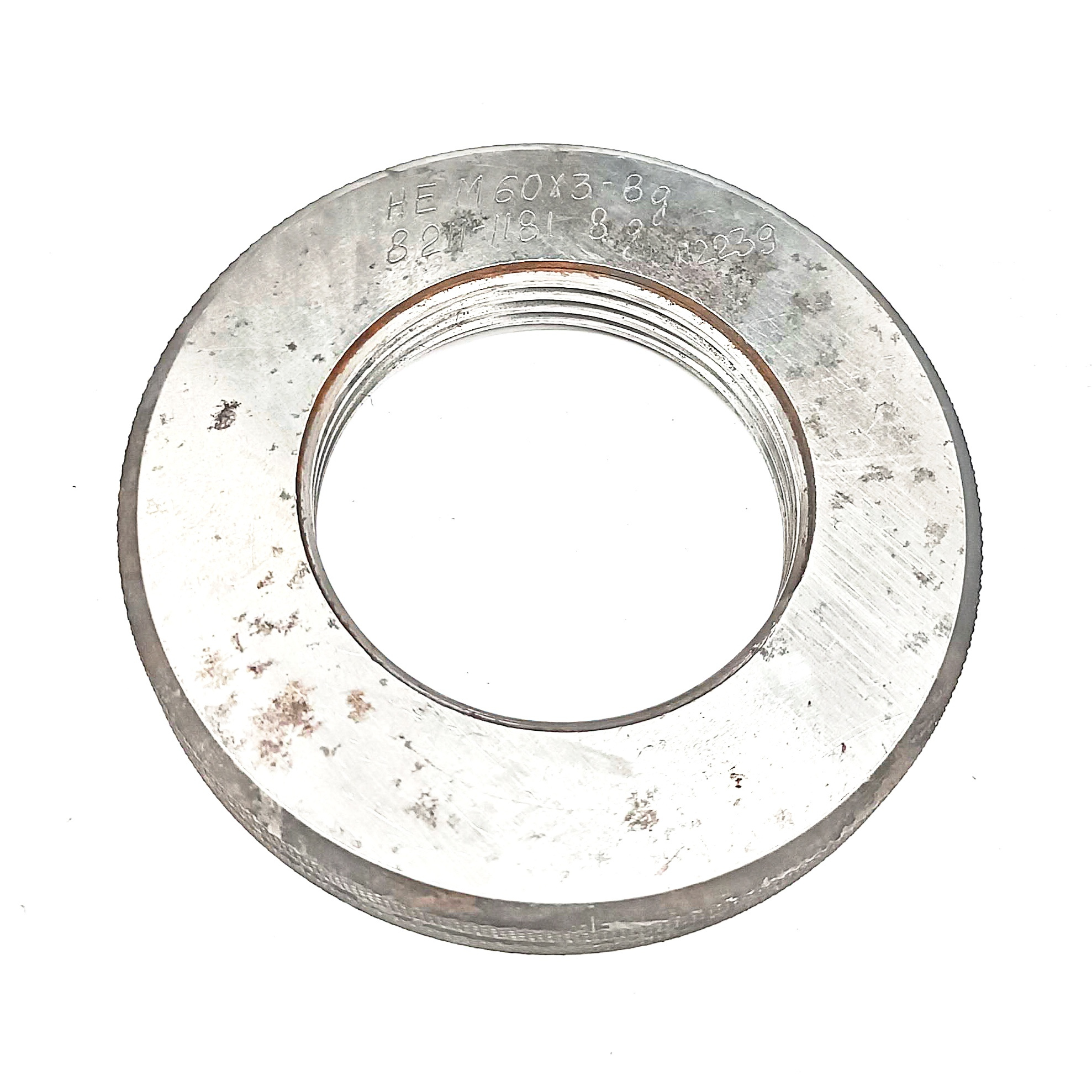 Калибр-кольцо резьбовое М60х3 (НЕ 8g) (8211-1181)