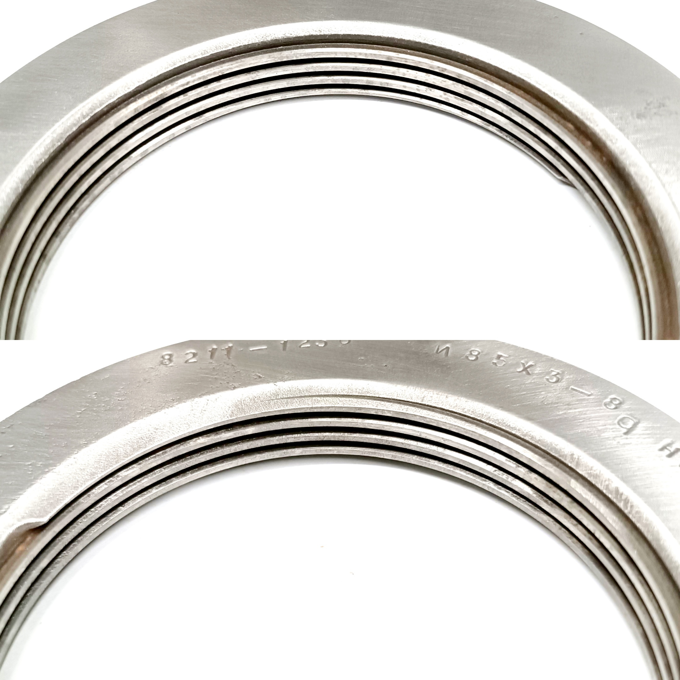 Калибр-кольцо резьбовое М85х3 (ПР 8g НЕ 8g) (8211-0236/8211-1236)