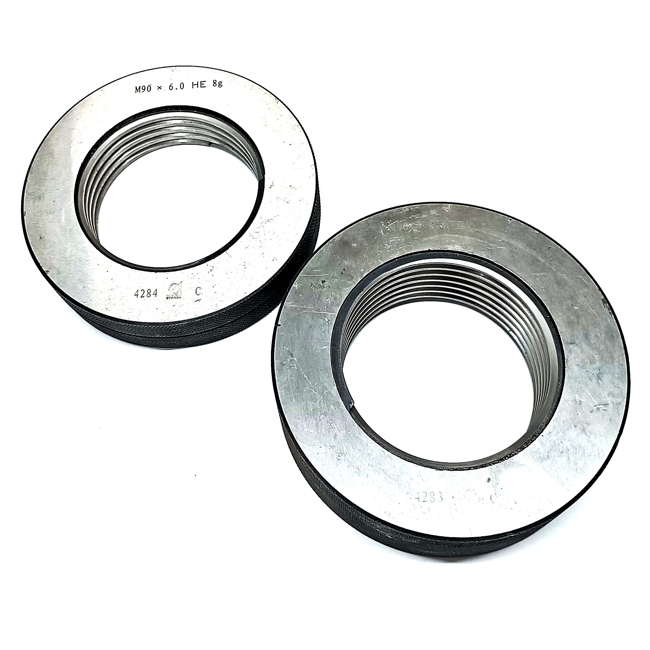 Калибр-кольцо резьбовое М90х6 (ПР 8g НЕ 8g) (8211-0139/8211-1239)
