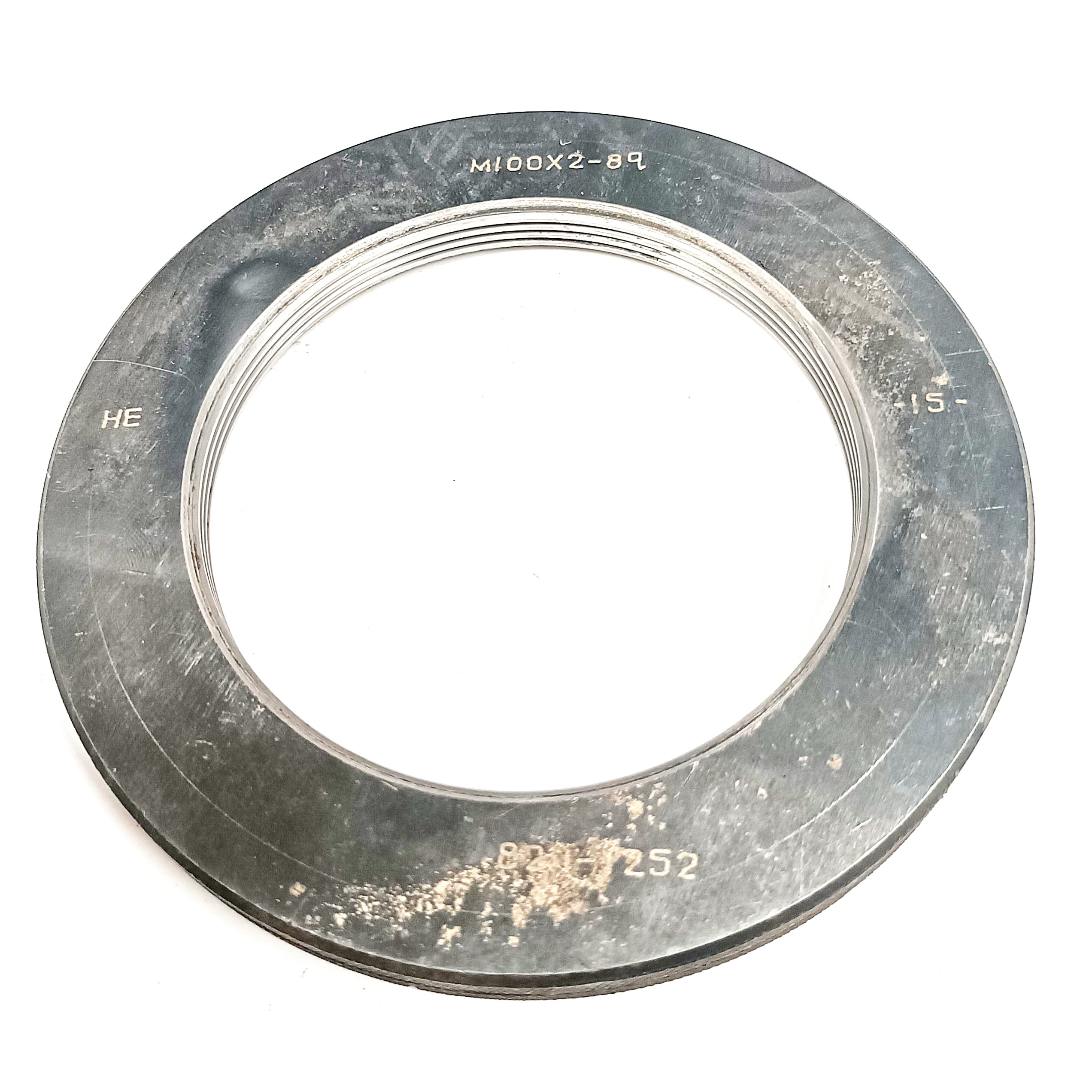 Калибр-кольцо резьбовое М100х2 (НЕ 8g) (8211-1252)