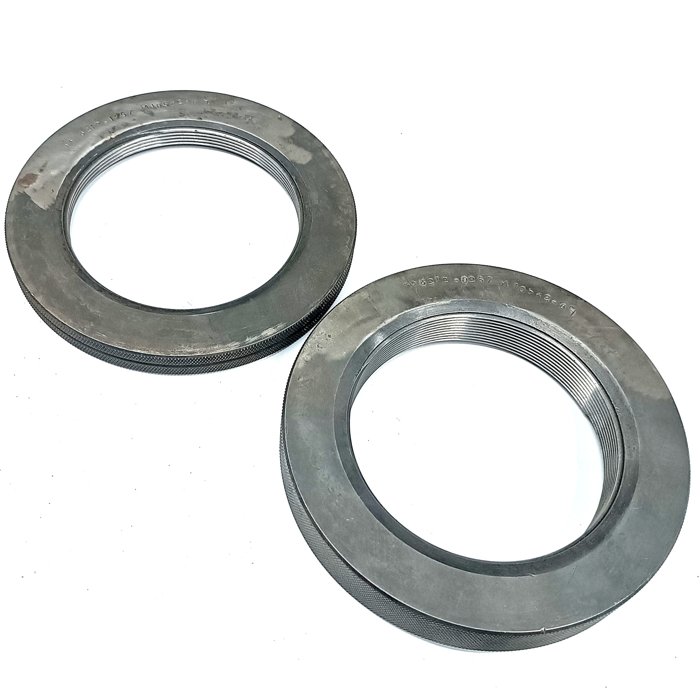 Калибр-кольцо резьбовое М105х2 (ПР 8g НЕ 8g) (8212-0157/8212-1257)