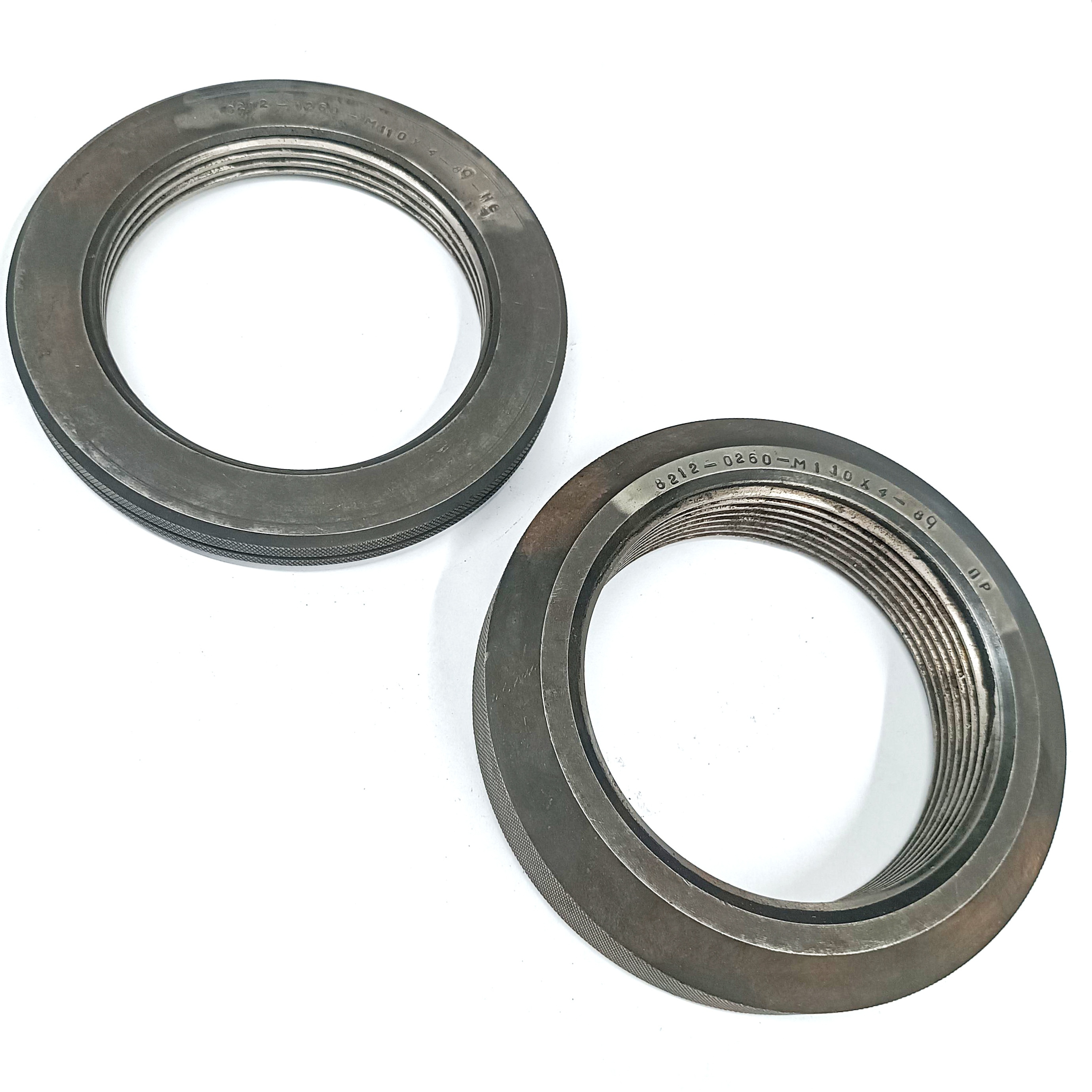 Калибр-кольцо резьбовое М110х4 (ПР 8g НЕ 8g) (8212-0160/8212-1260)