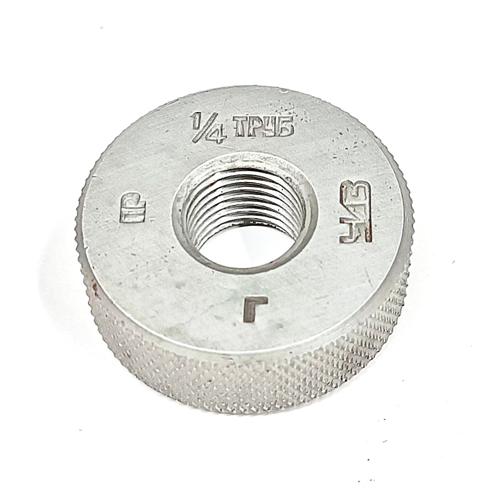 Калибр-кольцо резьбовое трубное цилиндрическое G 1/4" 55° (ПР) (0025)