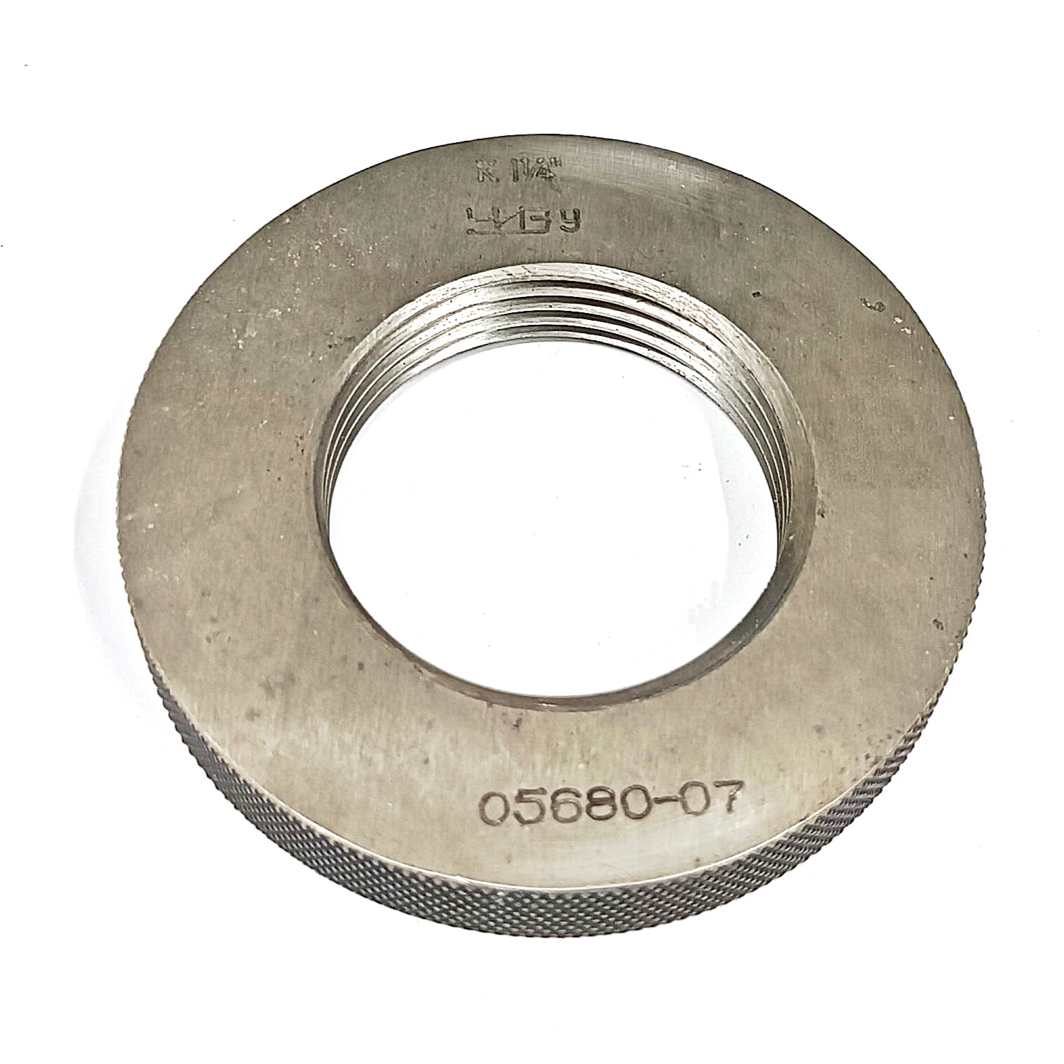 Калибр-кольцо резьбовое коническое дюймовое К 1¼" (1 1/4") Р-Р 60° (05680-07)