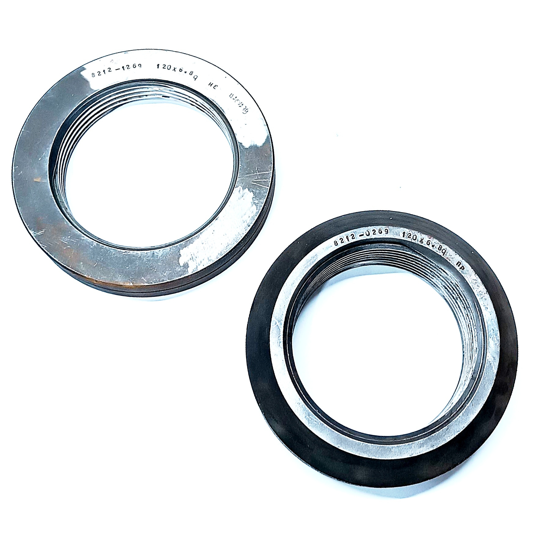 Калибр-кольцо резьбовое М120х6 (ПР 8g НЕ 8g) (8212-0169/8212-1269)