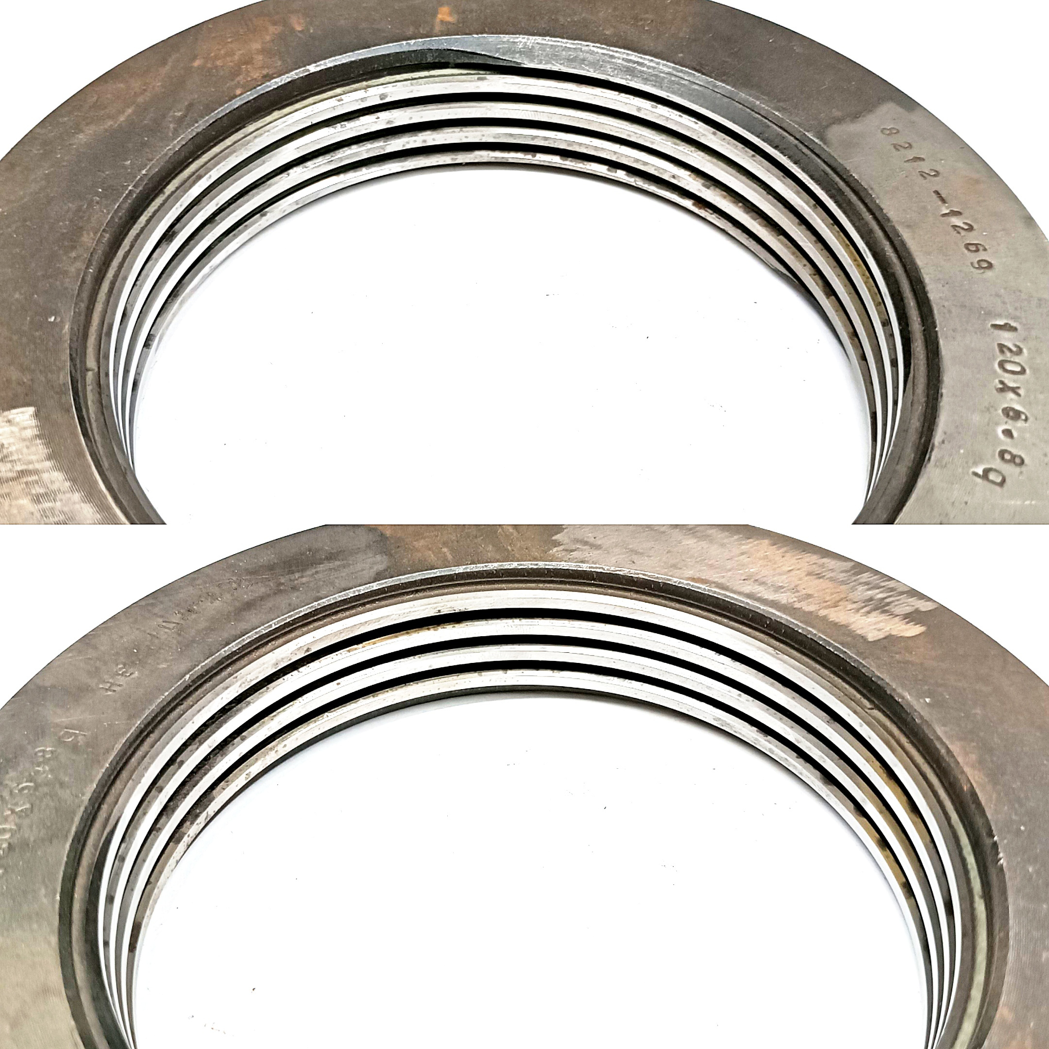 Калибр-кольцо резьбовое М120х6 (ПР 8g НЕ 8g) (8212-0169/8212-1269)