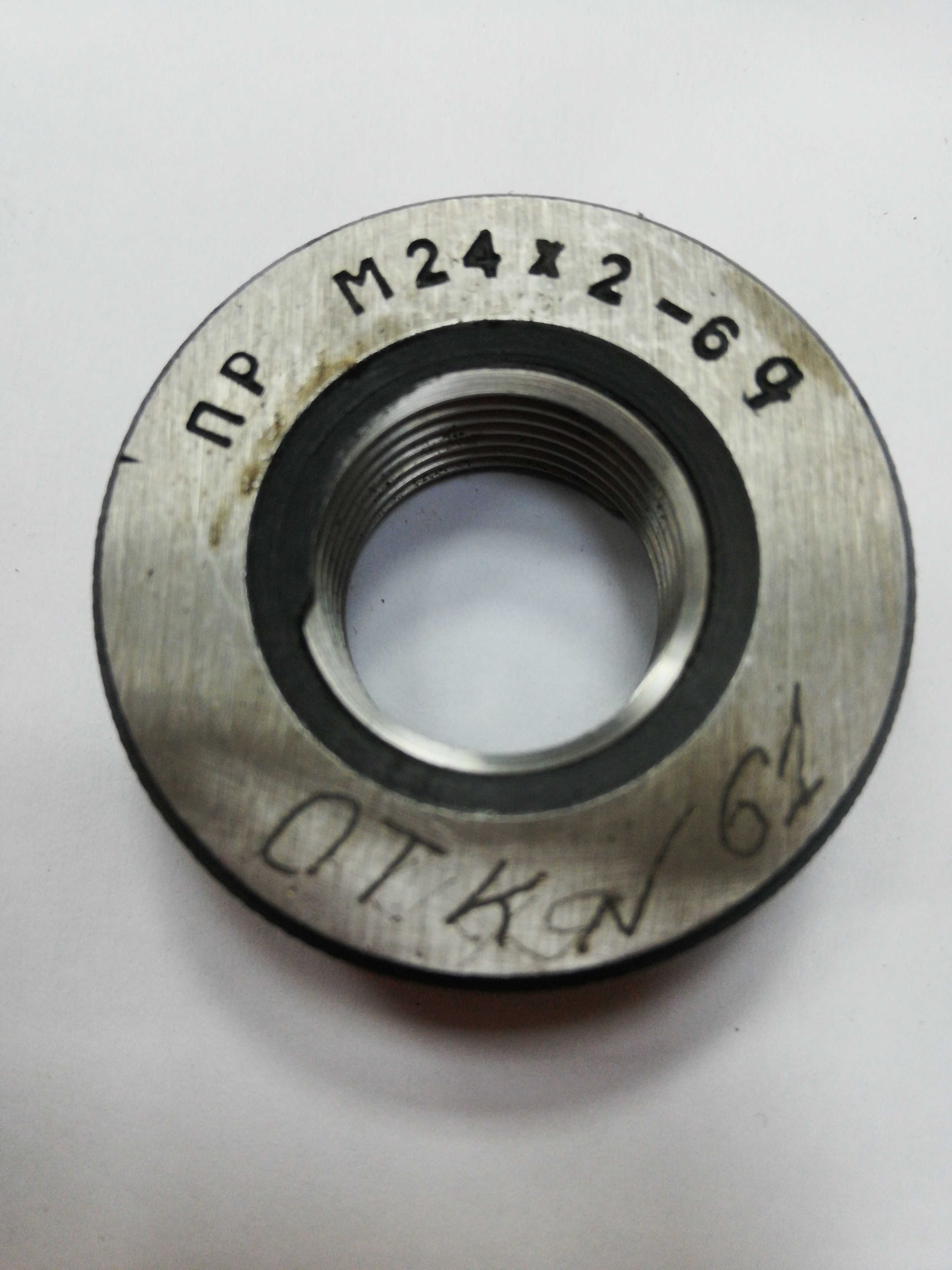 Кольцо резьбовое М24,0х2,0 6g ПР