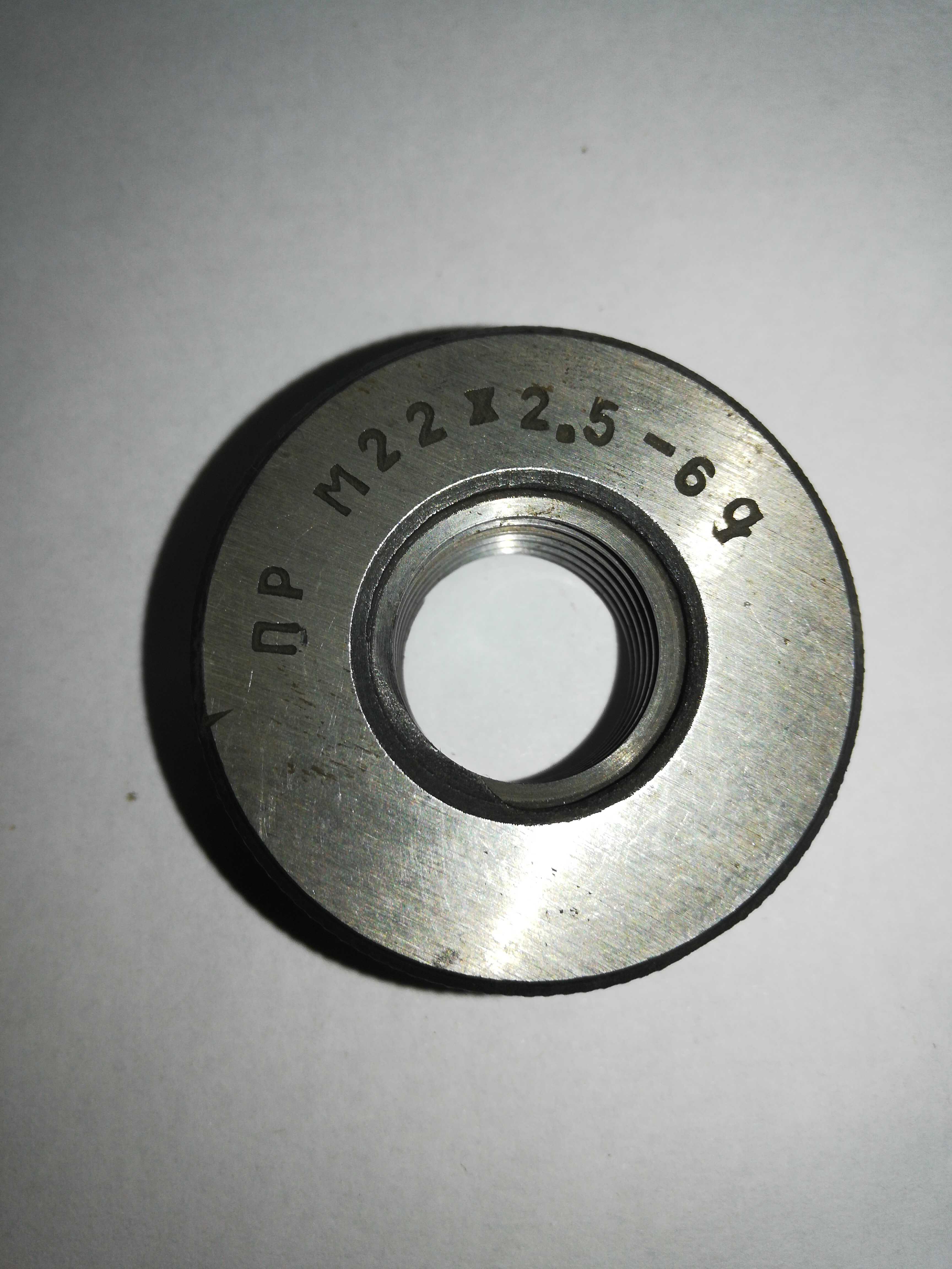 Кольцо резьбовое М22,0 6g ПР