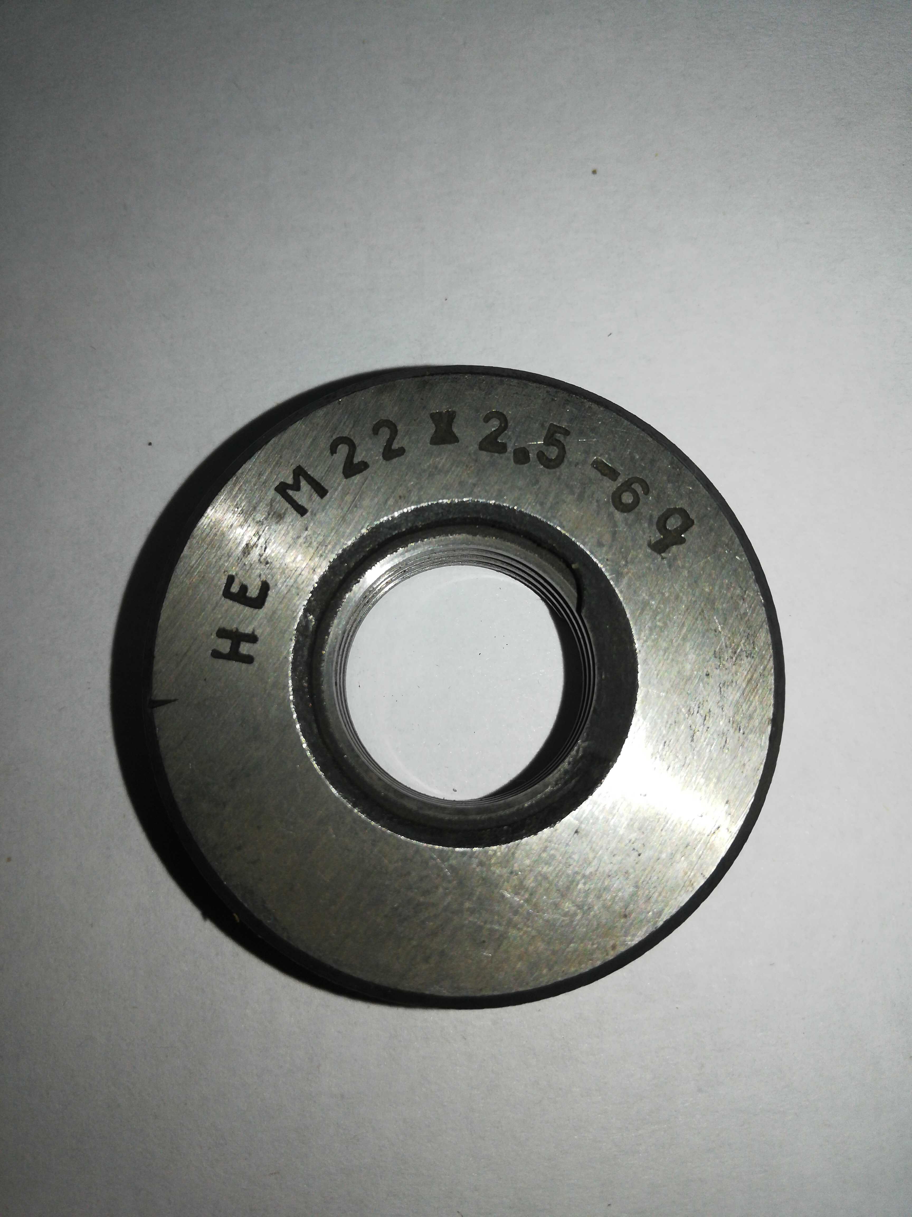 Кольцо резьбовое М22,0 6g НЕ
