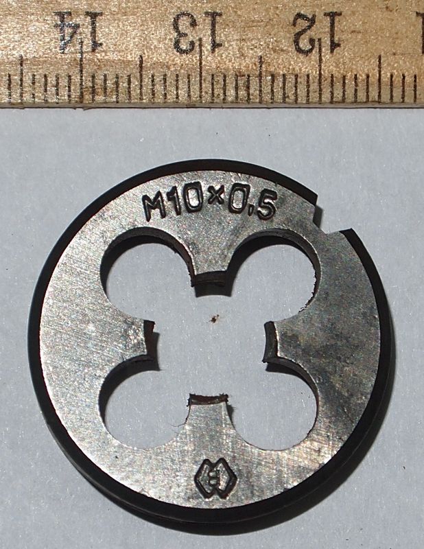 Плашка М10х0,5мм
