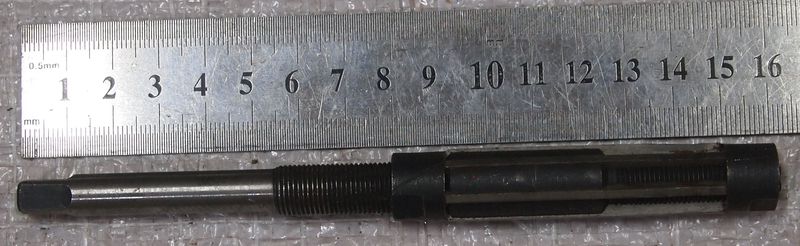 Развертка регулируемая d15,25-17,25мм
