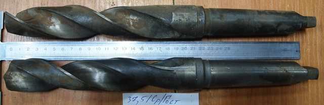 Сверло d 37,5 к/х КМ4 Р6М5 ГОСТ налет 