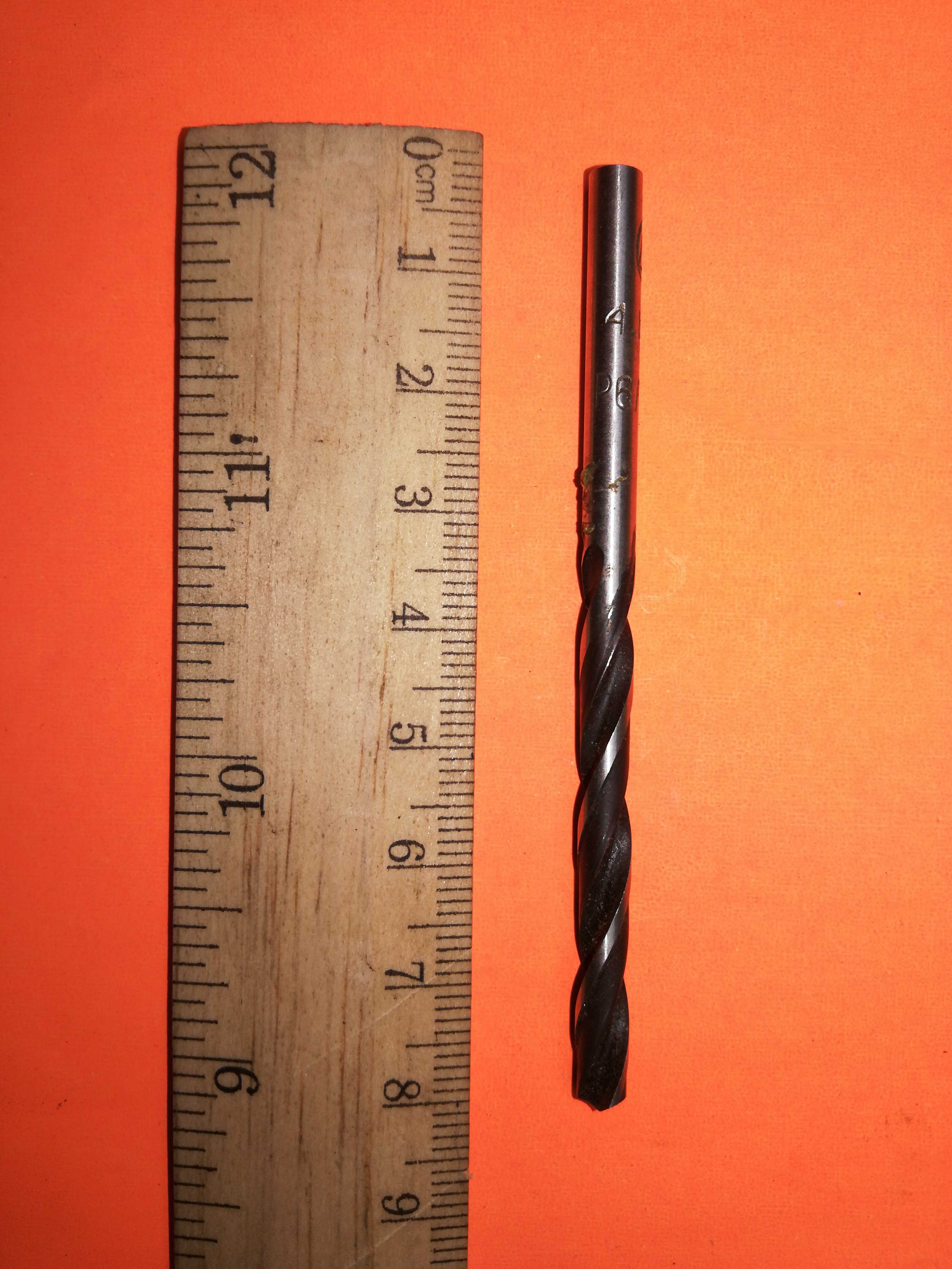 Сверло d 4,5 ц/х Р6М5