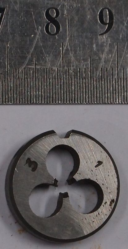 Плашка М  3х0,35 (к-т из 5шт.)