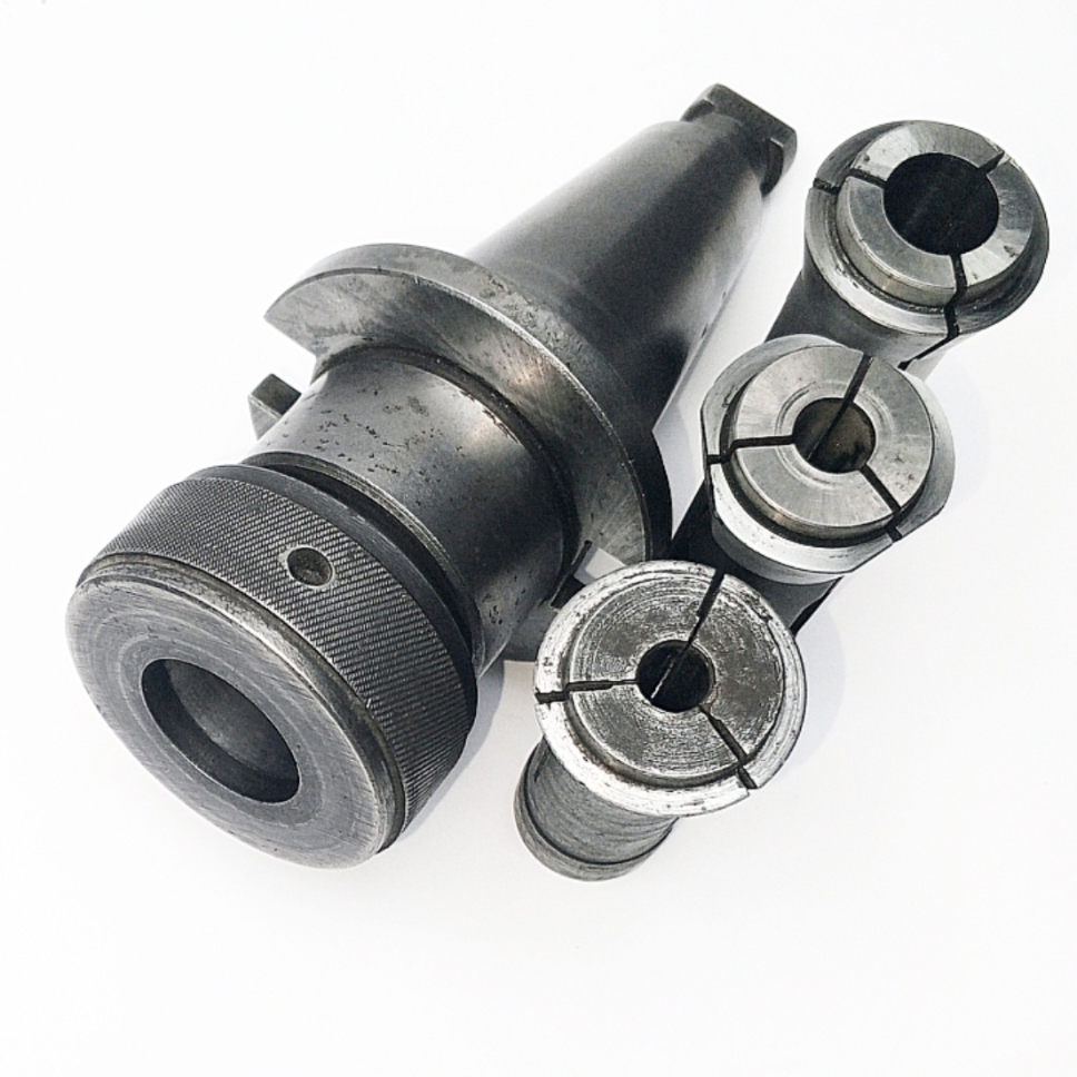 Оправка ИСО45/ISO45 патрон цанговый (НАБОР: оправка и 3 цанги) (2Д450722)
