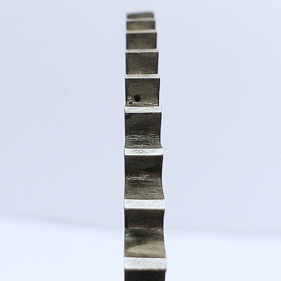 Фреза дисковая 2254-1308 отрезная/прорезная (D-156мм) 160х4,5 z-64 Р6М5 (Тип-2, посадка-32мм, шпон паз-8мм, ступица-d48мм) ГОСТ 2679-93