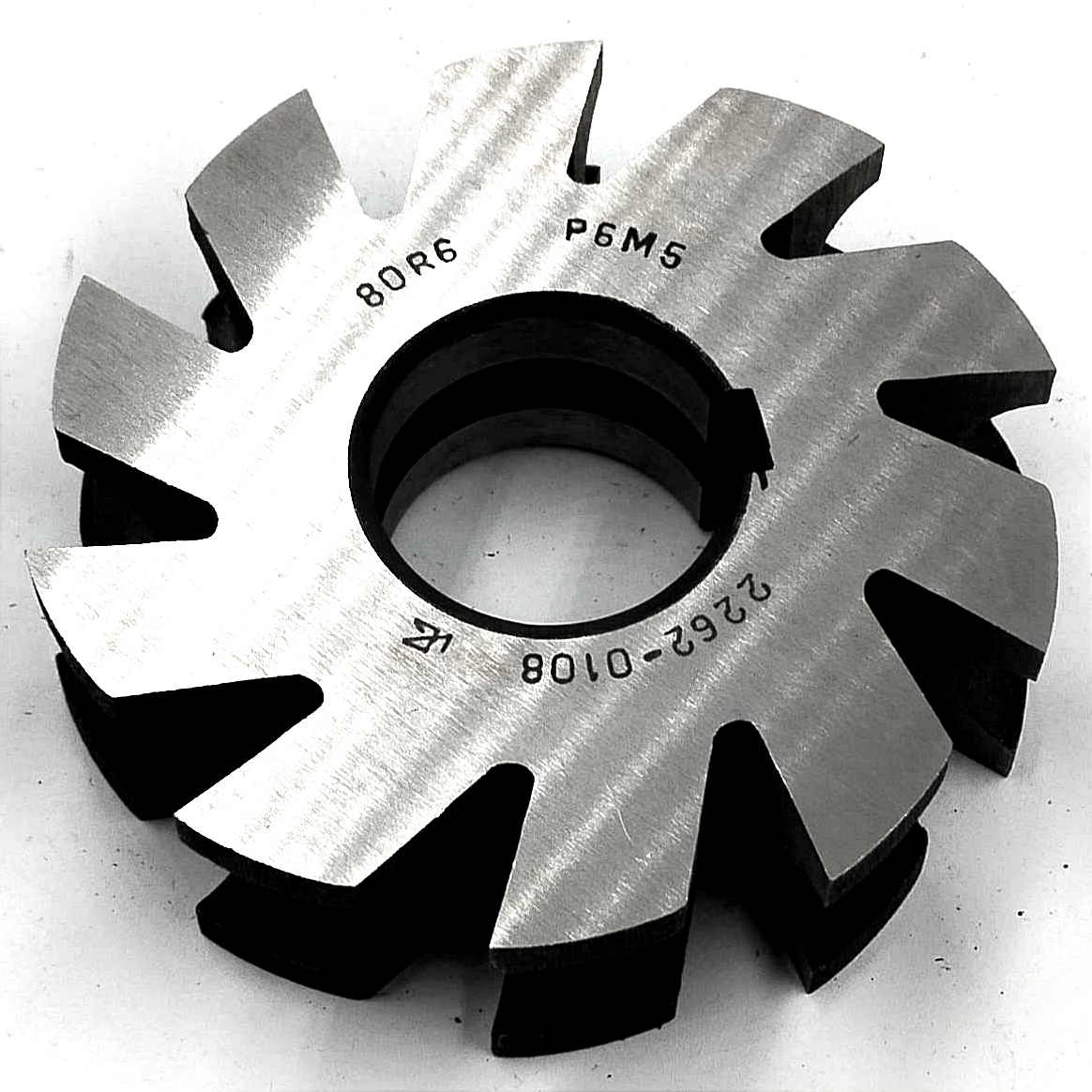 Фреза фасонная вогнутая  d80 R6 Р6М5 (2262-0108)