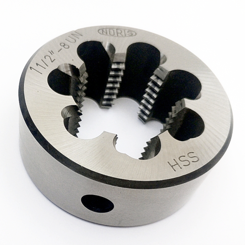 Плашка дюймовая унифицированная 1 1/2"-8UN 60° HSS