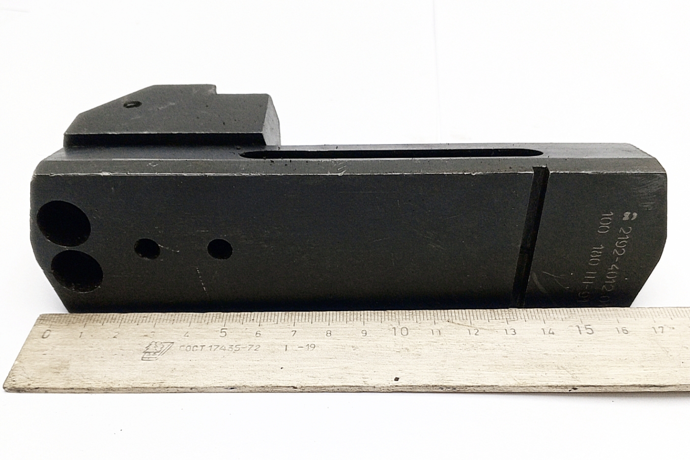 Оправка ИСО50/ISO50 расточная 6300-4012.03 ( 180-360, L 160мм от юбки), расточной блок с микром. подачей 2192-4012-01 (100-180, под резец d8мм) SK50