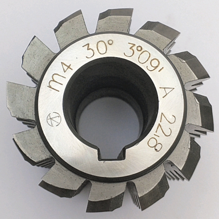 Фреза червячная зуборезная модульная М4,0 Кл-А 30° 3°09' hss (80х80х32)